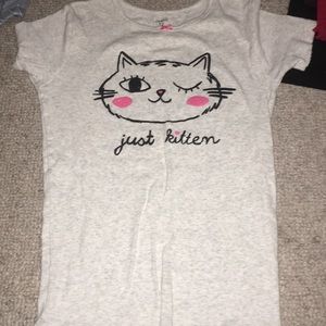 Girls pajama shirt
